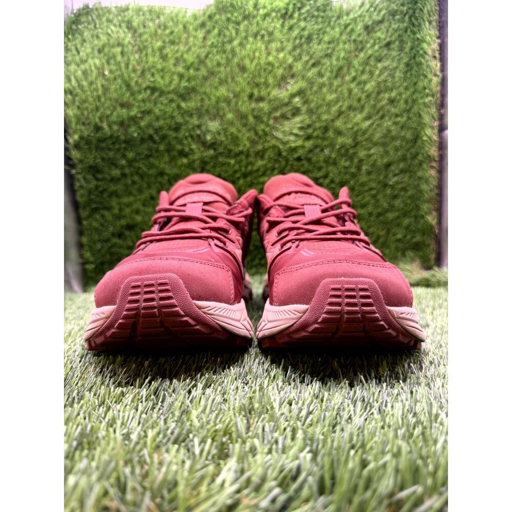 Hoka One One Anacapa Low GTX 1119373-CMHS Athletic Shoes Women's 8B Red Leather - Picture 9 of 10